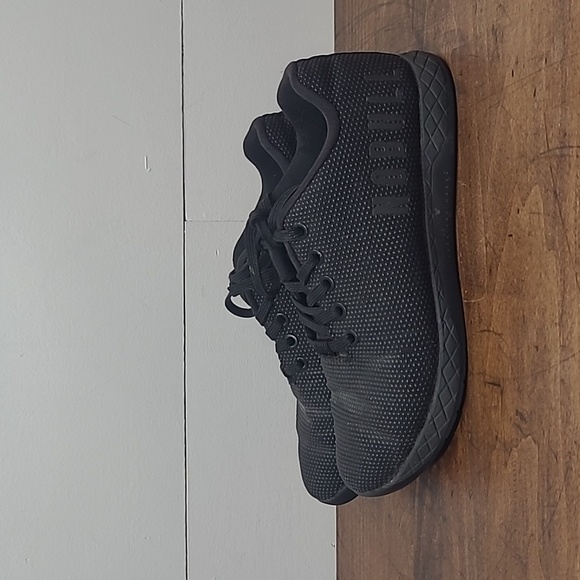 NOBULL All Black Trainers Gym Trainers Athletic Shoes Unisex Women's sz 8.5 - Picture 2 of 10